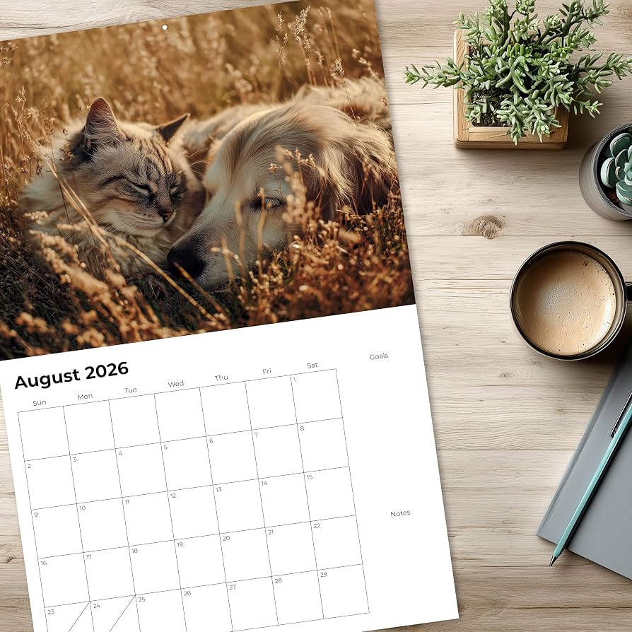 2026 Cats & Dogs Calendar product image 4