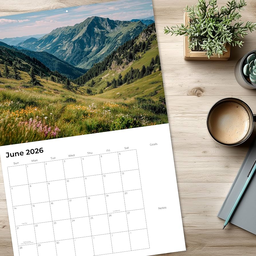 2026 Mountain Calendar product image 2