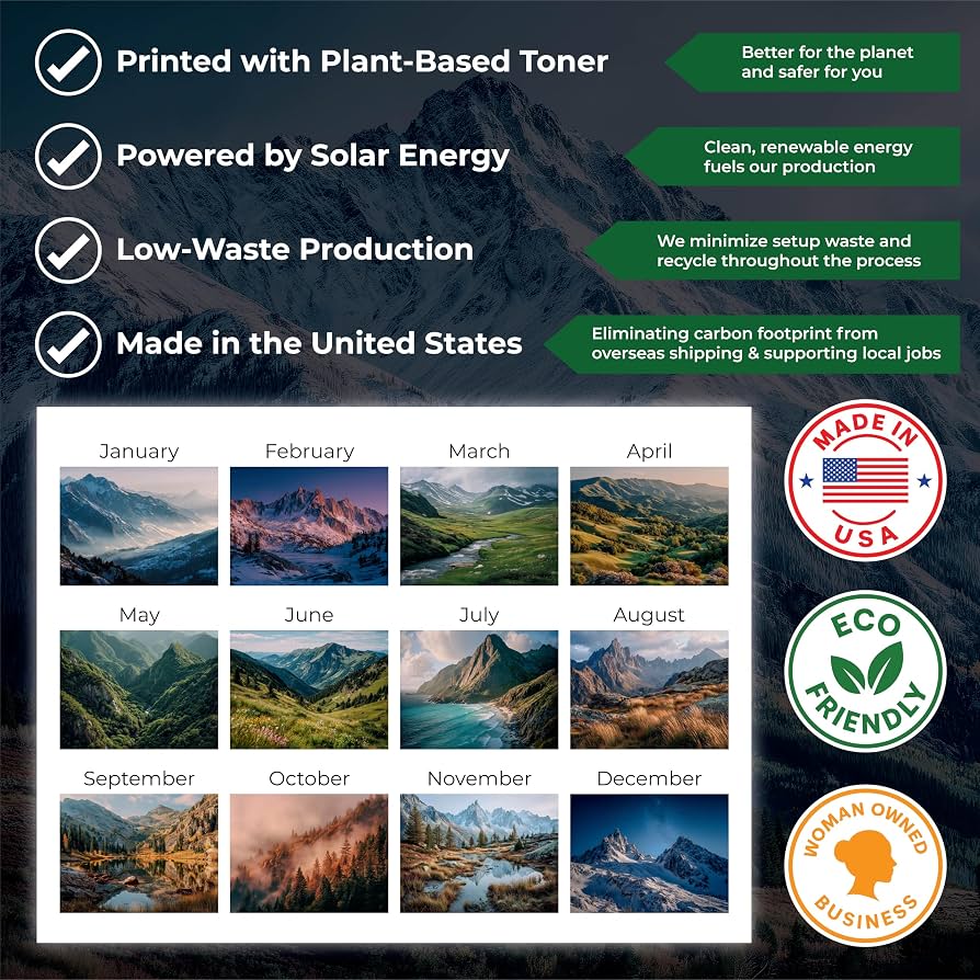 2026 Mountain Calendar product image 3