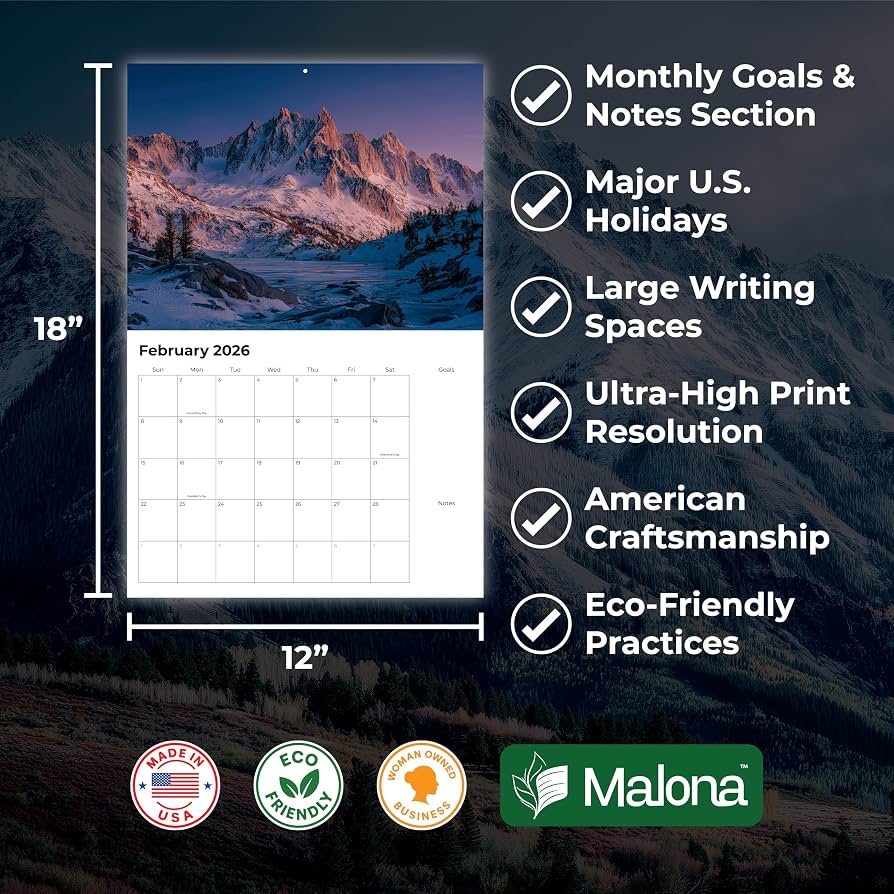 2026 Mountain Calendar product image 4