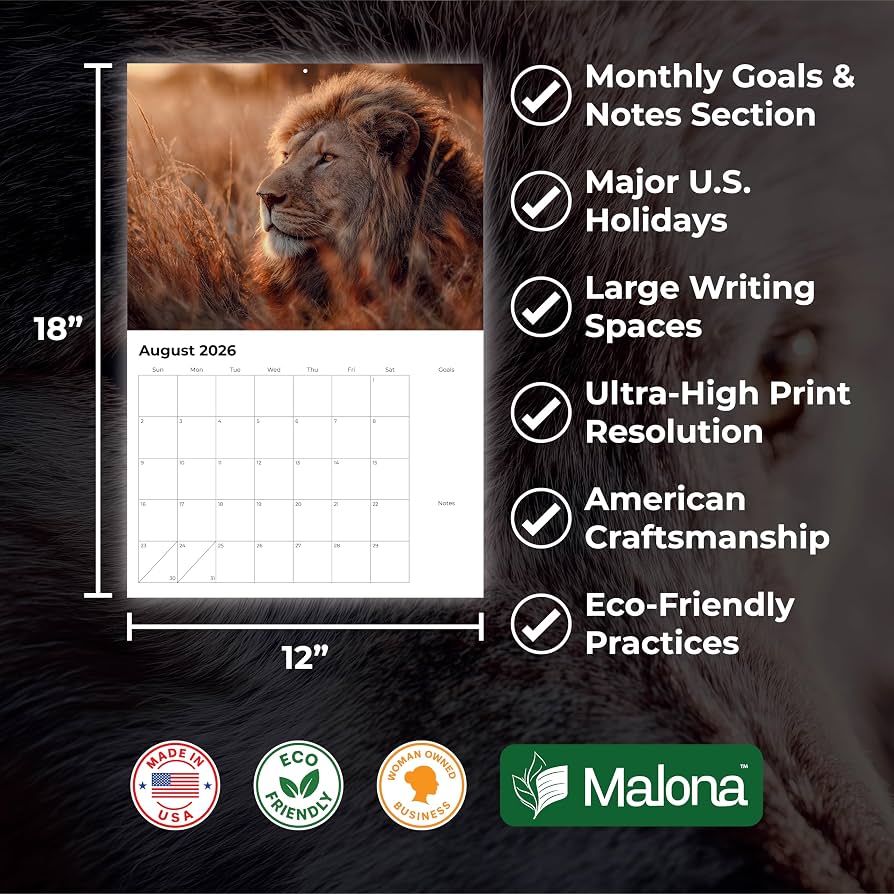 2026 Wildlife Calendar product image 2