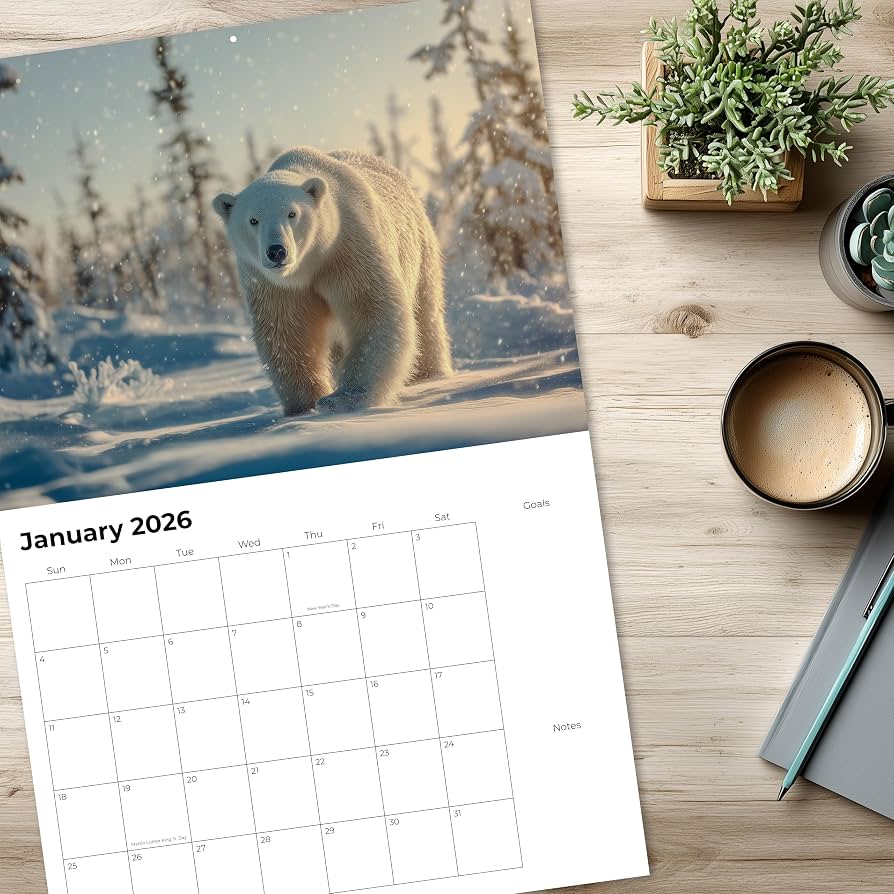 2026 Wildlife Calendar product image 3