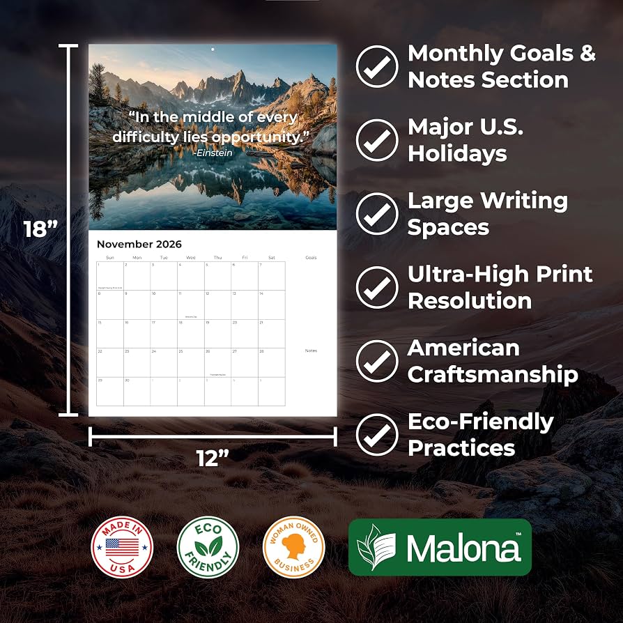 2026 Inspirational Quotes Calendar product image 4